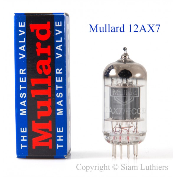 Mullard 12AX7 Long Plate